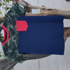 Epic theads boy's shirt size M color blue and green